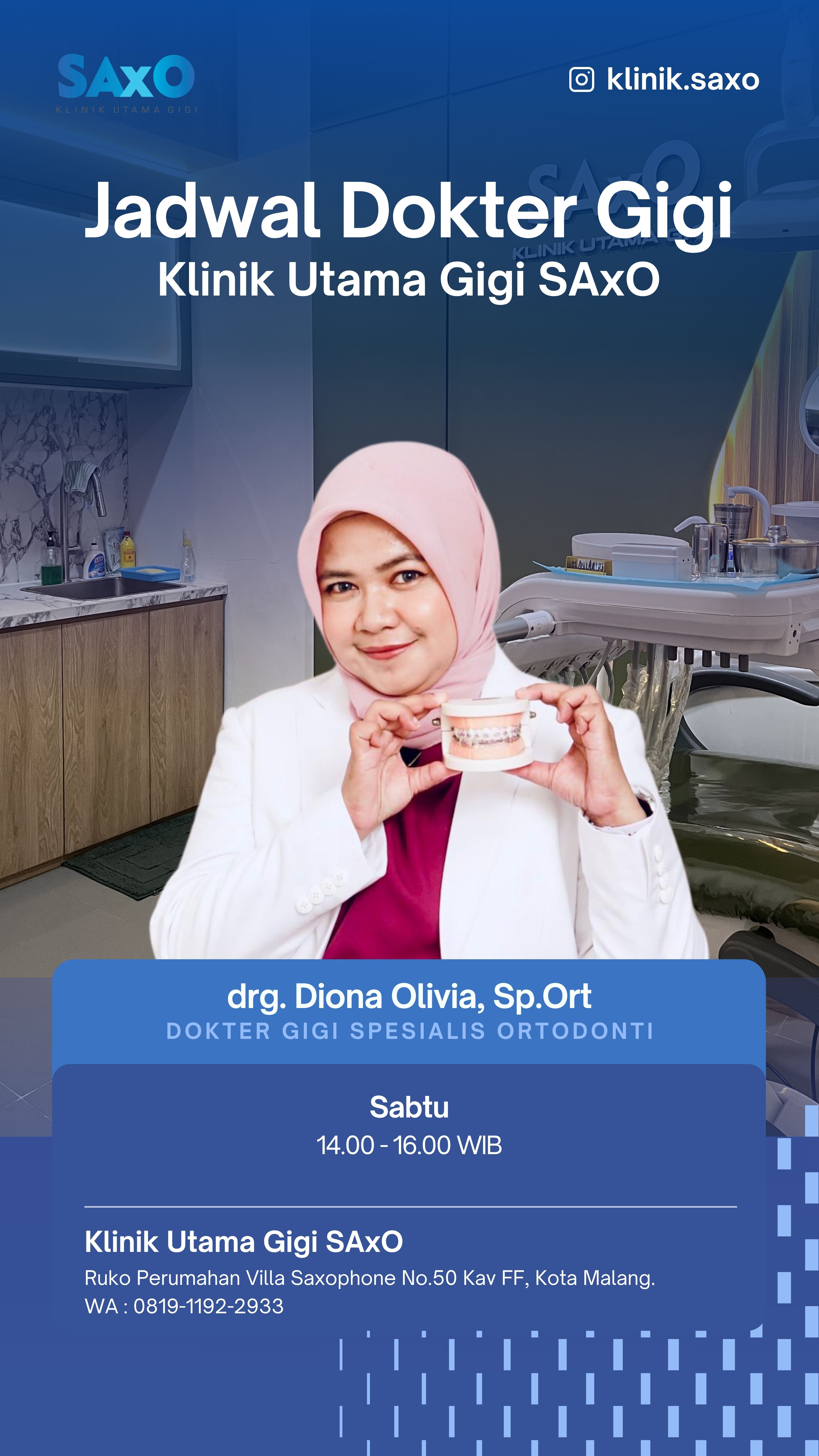 Portrait of drg Diona Olivia, Sp. Ort